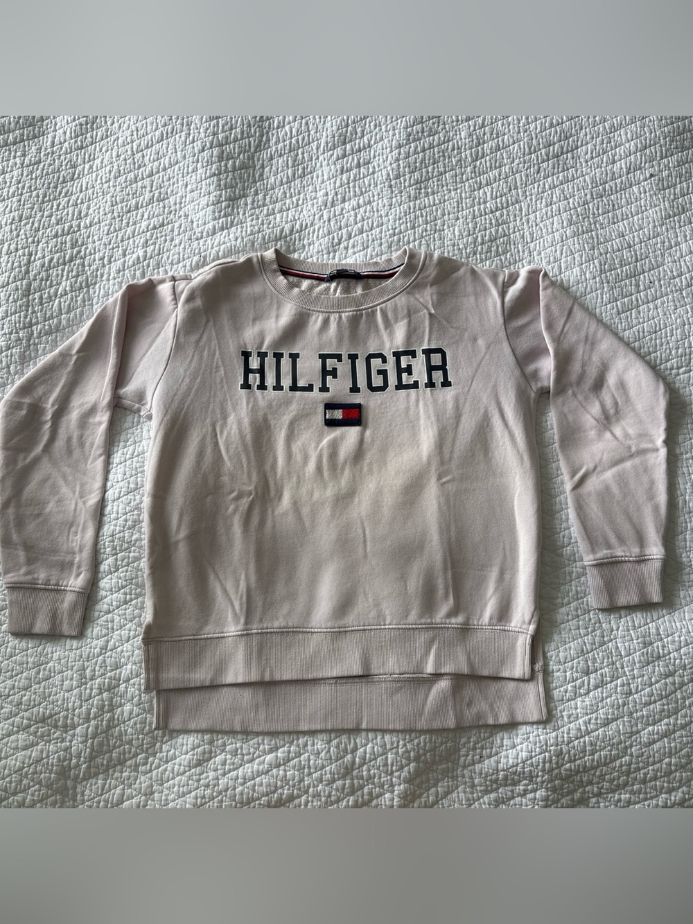 Tommy Hilfiger light Pink Crewneck Logo